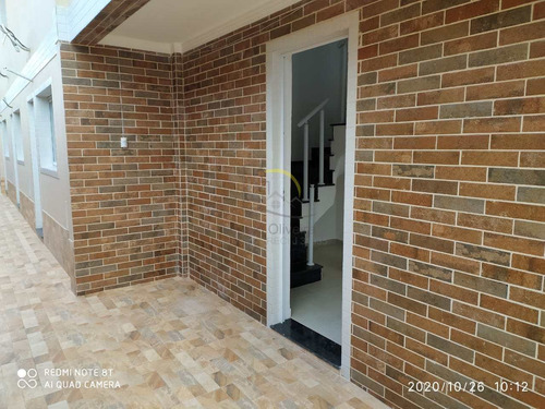 Sobrado De Condomínio Com 2 Dorms, Vila Margarida, São Vicente - R$ 230 Mil, Cod: 1264 - V1264