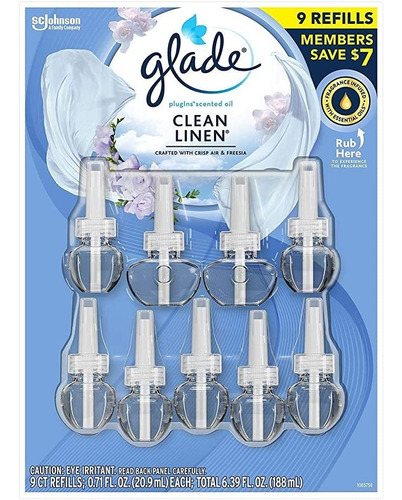 Glade Plugins De Aceites Aromáticos De Recarga, Esencial Ace