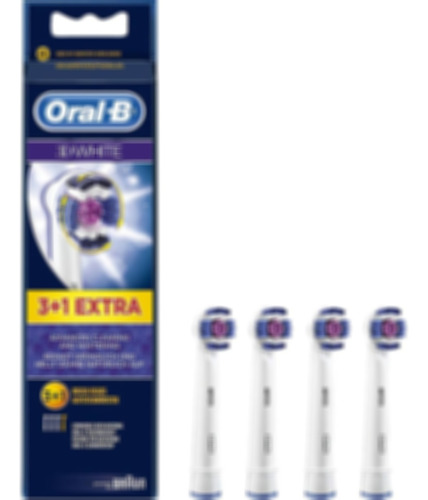 Braun Oral-b - Recambio De Cabezales De Cepillo De Dientes E