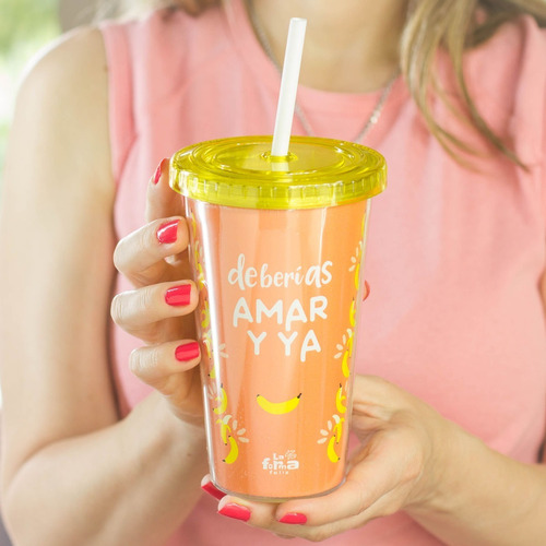 Imagen 2 de 2 de Vaso Cristal Frutas