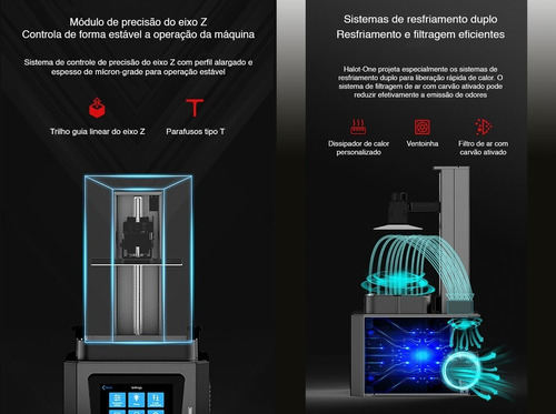 Imagem 9 de 10 de Impressora 3d Creality Halot One Cl-60 + Nf + Garantia 1 Ano
