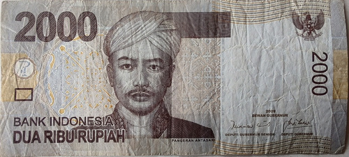 Billete Indonesia 2000 Rupias 2009 (bb63