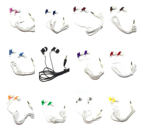 Tfd Supplies Wholesale Bulk Earbuds Headphones Paquete De 50