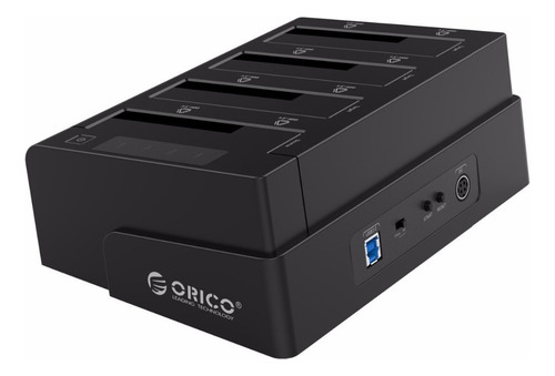 Dock Station Sata Com 4 Baias - Função Clone Orico - Preto