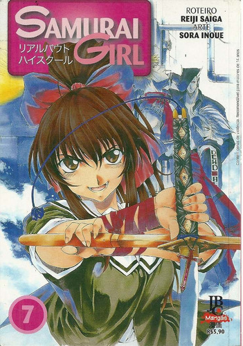 Manga Samurai Girl N° 07 - Jbc 7 - Bonellihq