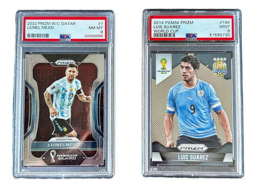 Tarjetas Graduadas De Messi Y Suárez Psa