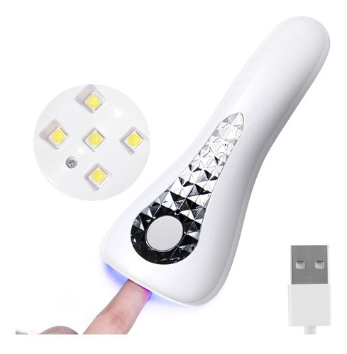 Mini Estufa Cabine Led Uv Seca Unha Acrygel Manicure Polygel