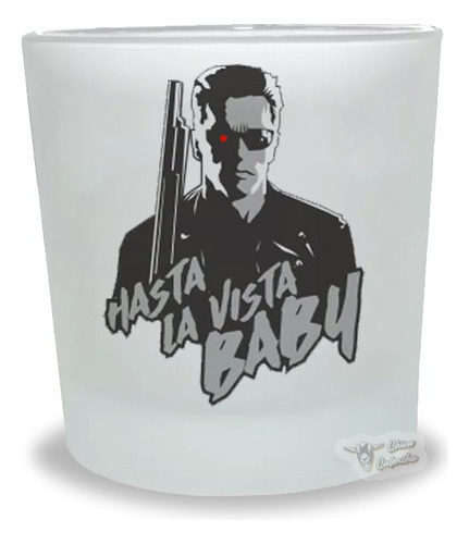 Vaso De Whisky Terminator Hasta La Vista Baby - En Caja