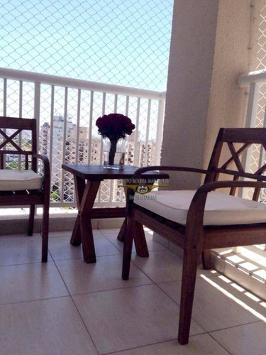 Imagem 7 de 16 de Apartamento Com 2 Dormitórios À Venda, 92 M² Por R$ 870.000,00 - Tatuapé - São Paulo/sp - Ap1618
