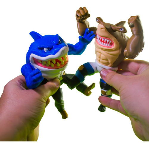 Figura De Acción Jab Street Sharks 15 Cm Coleccionable