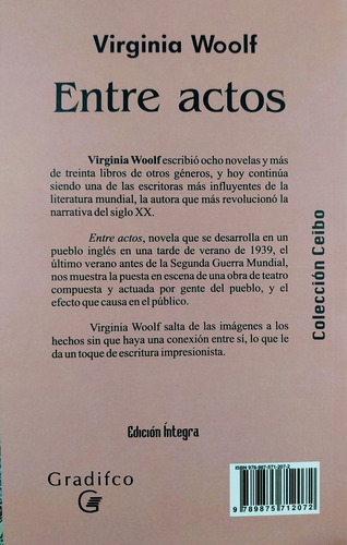 Entre Actos - Virginia Woolf