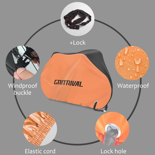 Fundas Para Bicicleta Al Aire Libre De Almacenamiento Imperm