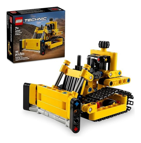 Lego Technic 42163  Bulldozer De Carga (195 Piezas)