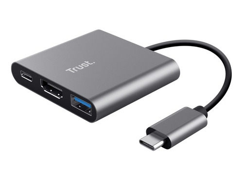 Trust Dalyx Adaptador Multipuerto Usb-c Hdmi 3 En 1 Ct