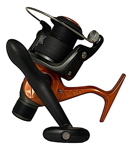 Reel Frontal Spinning Waterdog Zpark 601 Freno Trasero Color Naranja Lado De La Manija Derecho/izquierdo