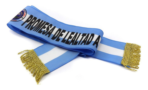 Bandas Promesa Bandera Jura Personalizada