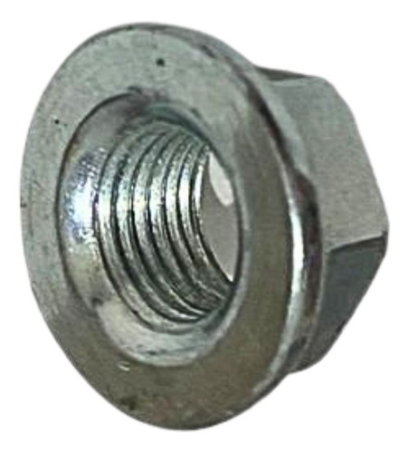 Porca Sext Flangeada M12 Ch17 Fio 1,25 Rosca Fina Mb 10 Un