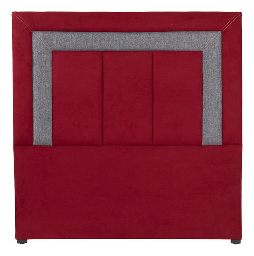 Cabecera Queen Size Dicasa Bora Rojo Outlet