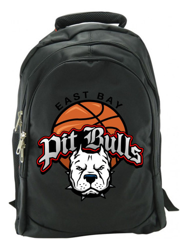 Morral Pitbulls Maleta Bolso De Espalda