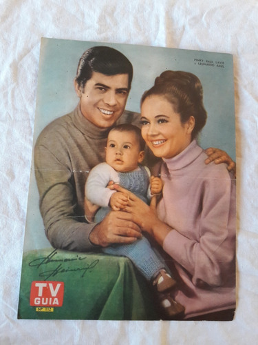 Poster Revista Tv Guia N° 112 Pinky Raul Lavie 