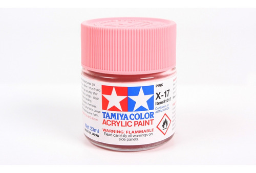 Pintura Acrílica  23ml X17 Pink By Tamiya # X17