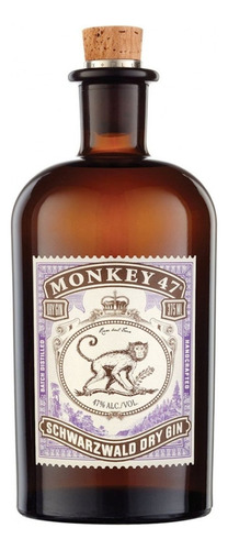 Pack De 12 Ginebra Monkey 500 Ml