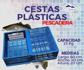 Cestas Pescaderas Todo Uso Para La Industria Y Comecio