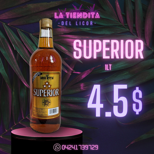 Ron Superior 1litro 