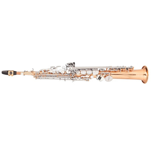 Saxofone Soprano Michael Wssm49 Dual Gold Duplo Dourado E N