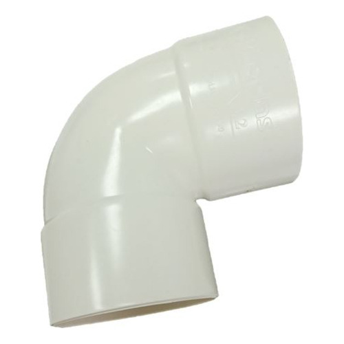 Codo Sanitario Pvc Blanco 110mm X 90° Fitting