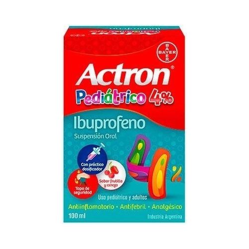Actron Pediátrico 4% Jarabe 100ml - Bayer®
