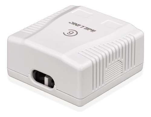 Iwillink Cat6 Ethernet Caja De Montaje En Superficie, 2 P...