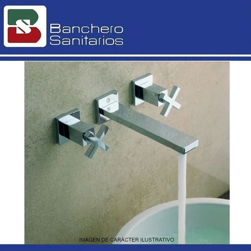 Vanitory Roca Diverta + Grifería Fv Dominic Lavat De Pared P