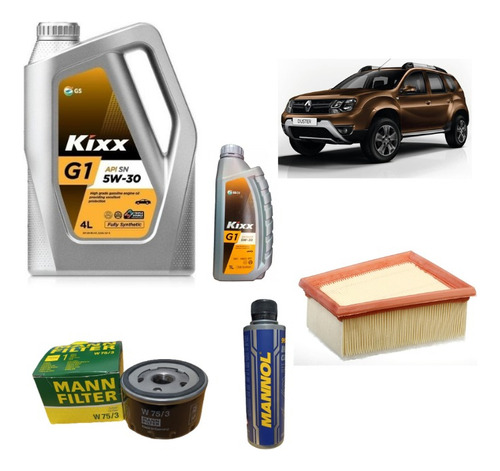 Kit Mantención Básico Renault Duster 1.6 2014 - 2019 5w30