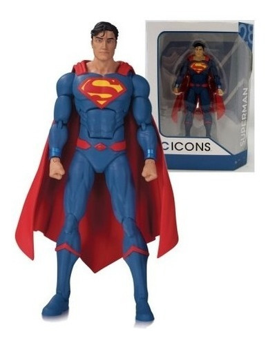 Figura Superman Rebirth Dc Icons Dc Collectibles