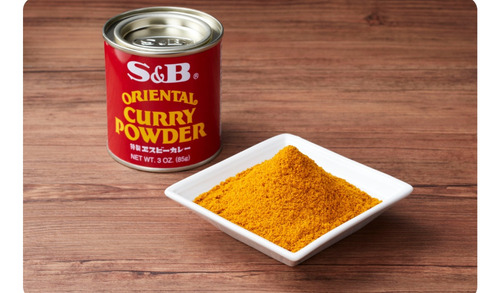 Curry En Polvo S&b 85g, Importado Japón
