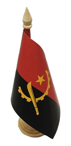 Bandeira De Mesa Da Angola