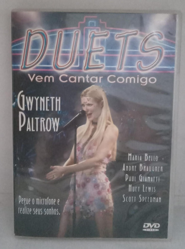 Dvd Duets - Vem Cantar Comigo - Gwyneth Paltrow * Original 