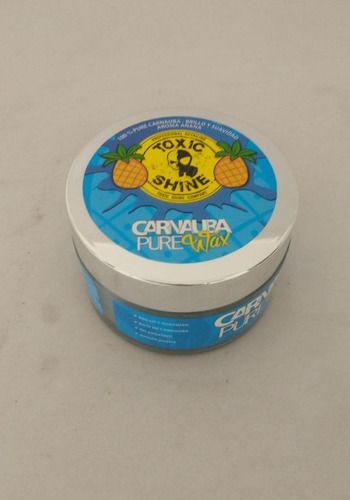 Imagen 2 de 2 de Toxic Shine Carnauba Pure Wax Cera En Pasta 120g - Highgloss