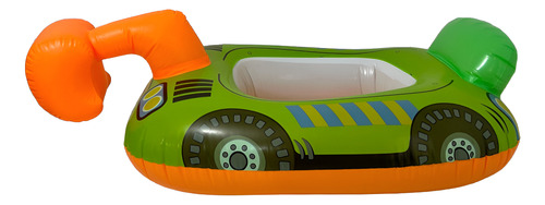 Flotador Inflable Salvavidas Excavadora Infantil Verde