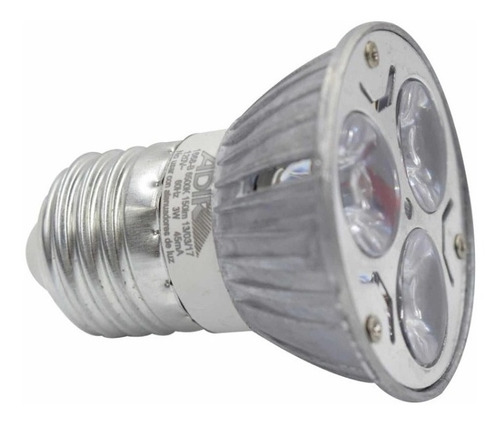 Foco 3 Super Leds E-26/27 Blanco Frio Adir|1668-b