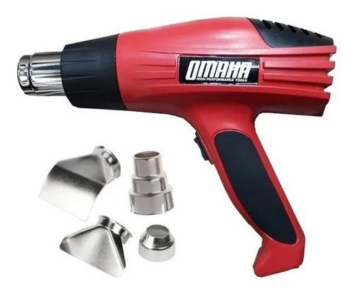 Pistola De Calor Con Accesorios Omaha Pk-1800 1800w