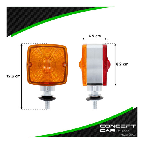 Plafon Direccional 48 Led Bicolor Kenworth Chico Rayado F1