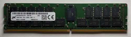Memoria Ram Server 16gb 1x16gb Ddr4 2666 Mhz Dimm Zmax Mta36