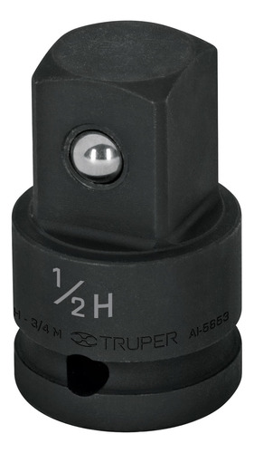 Adaptador De Impacto Acero Fosfatado 1/2'' (h) A 3/4'' (m)