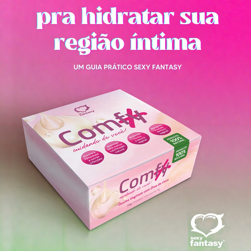 Comfy+ Óvulos Vaginales de Aceite de Coco 35g 7cps (hidratación)