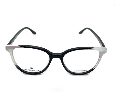 Óculos De Sol Morena Rosa Preto Acetato - 52mmx43mm