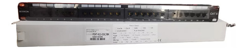 Patch Panel De 24 Puertos Rj-45 Cat. 6 Series Pxxt-k11-c6c