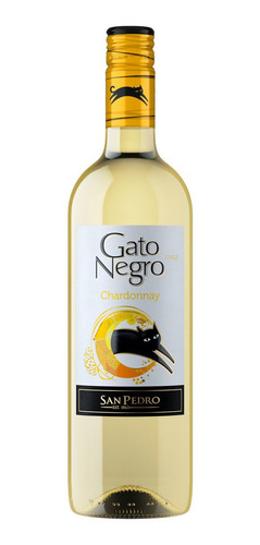 Vino Blanco Chileno Gato Negro Chardonnay 750ml