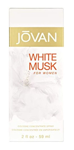 Jovan White Musk By Coty Concentrate Colonia En Spray, 2 Onz